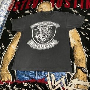 Sons of Oakland Raiders Black T-Shirt